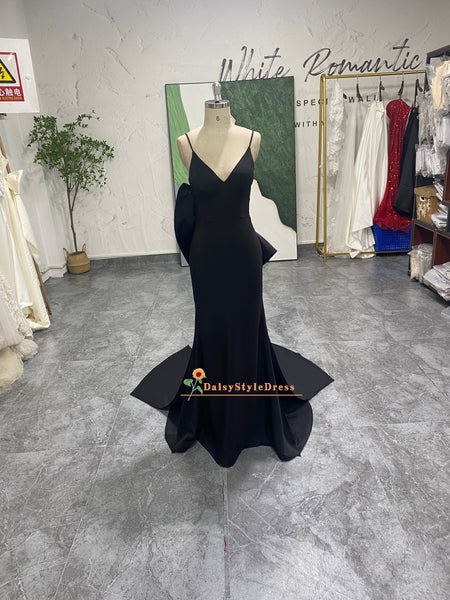 strapless open back dress Chic Black Long Sleeves Tiered Open Back Side Slit Prom Dress – Ballbella