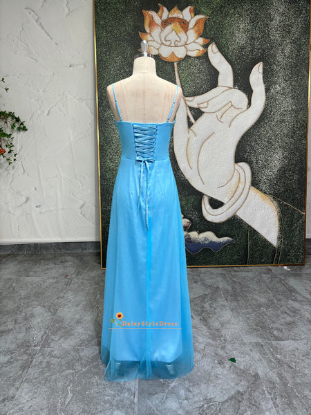 strapless open back dress A Line Fashion Prom Dresses Formal Dress Woman Elegant – jkprom