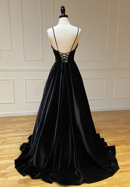 Long Black Pageant Dress – daisystyledress
