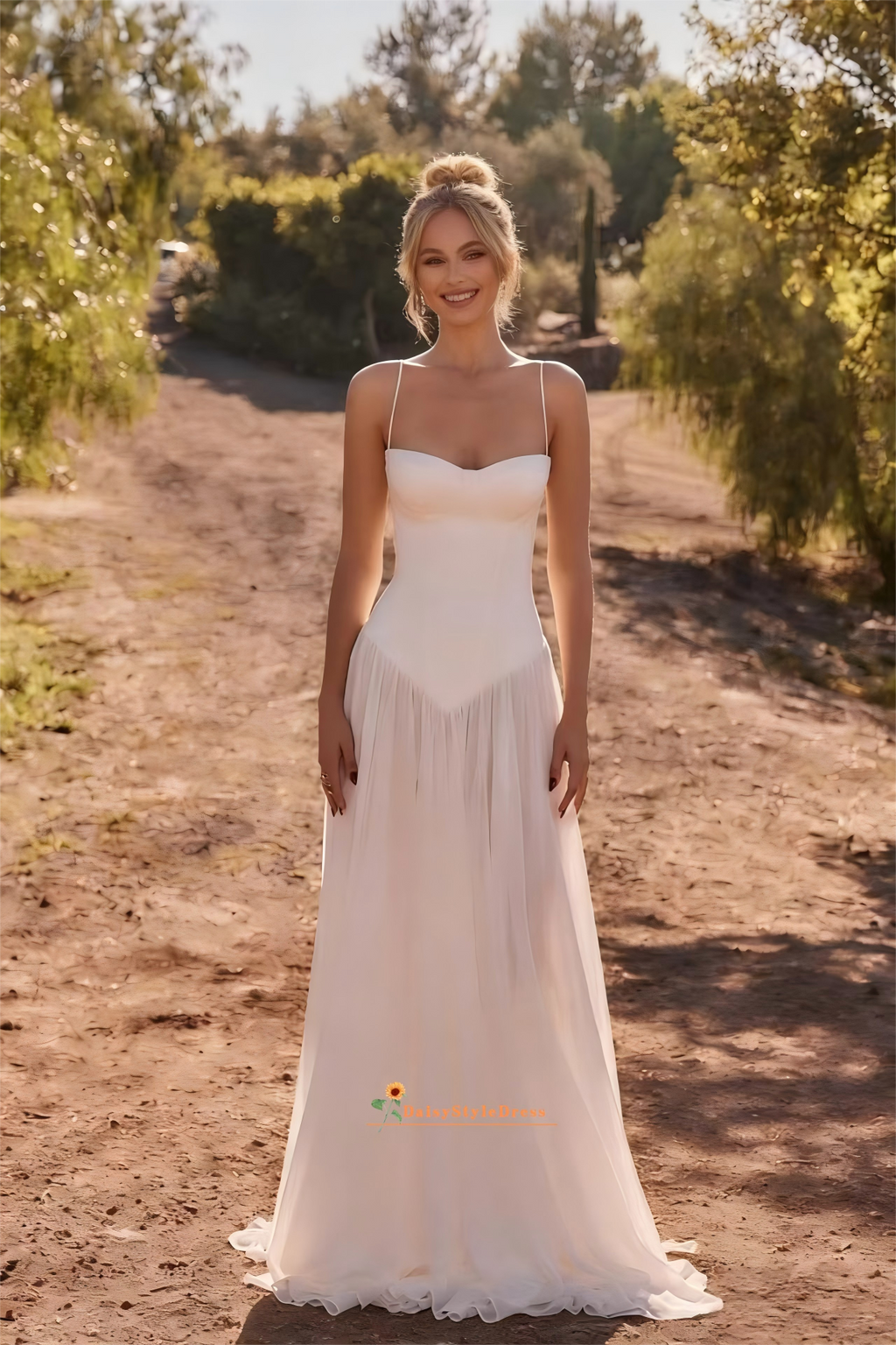 V-waistline Wedding Dress