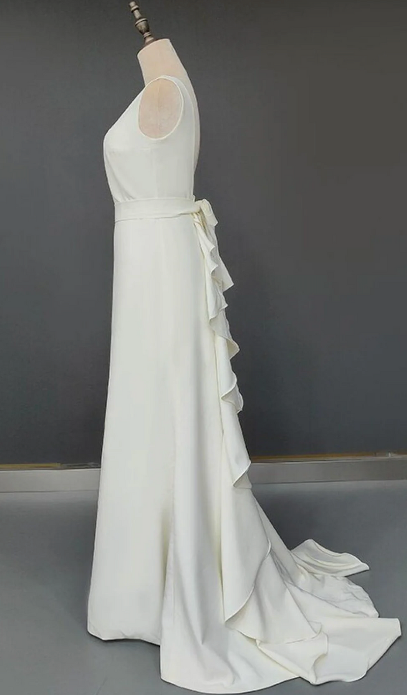 fit and flare wedding dress