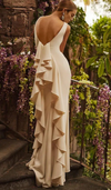 ivory wedding dress