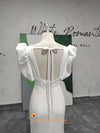 Backless Mermaid Wedding Dress