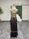 Criss-Cross Slip Dress