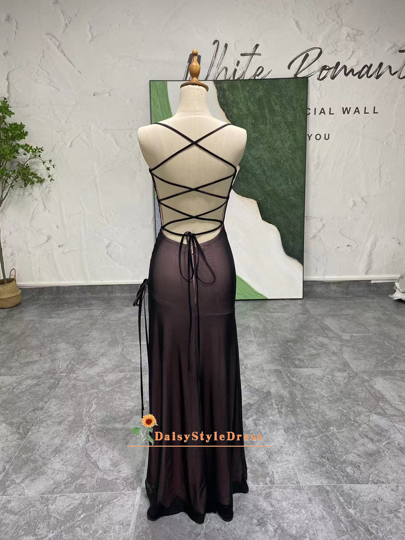 Criss-Cross Slip Dress
