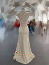 Sleeveless White Party Dress