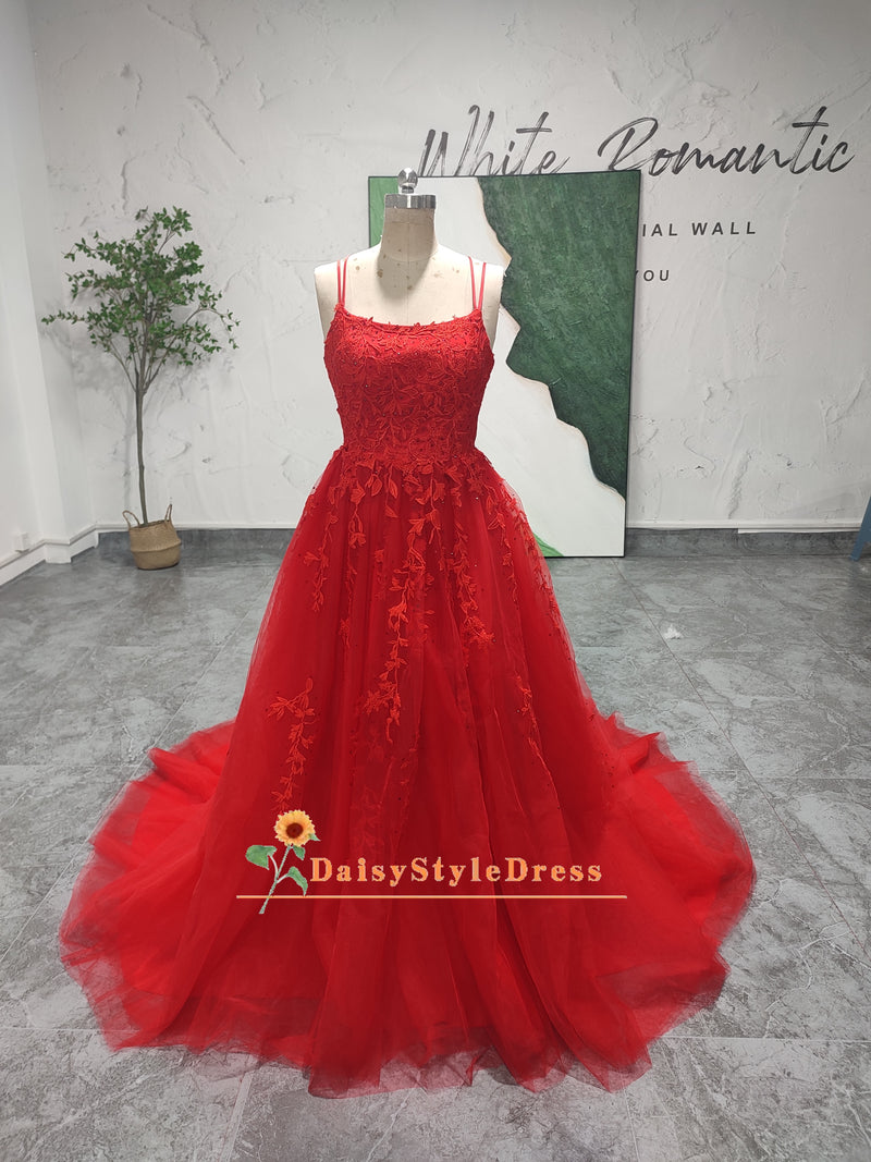 Ball Gown Red Party Dress