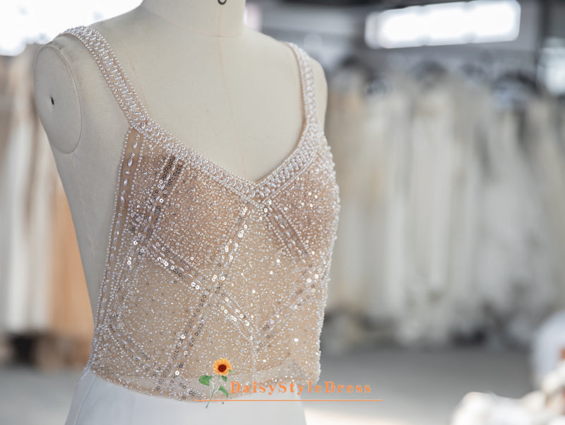 Handmade Beaded Bridal Dress