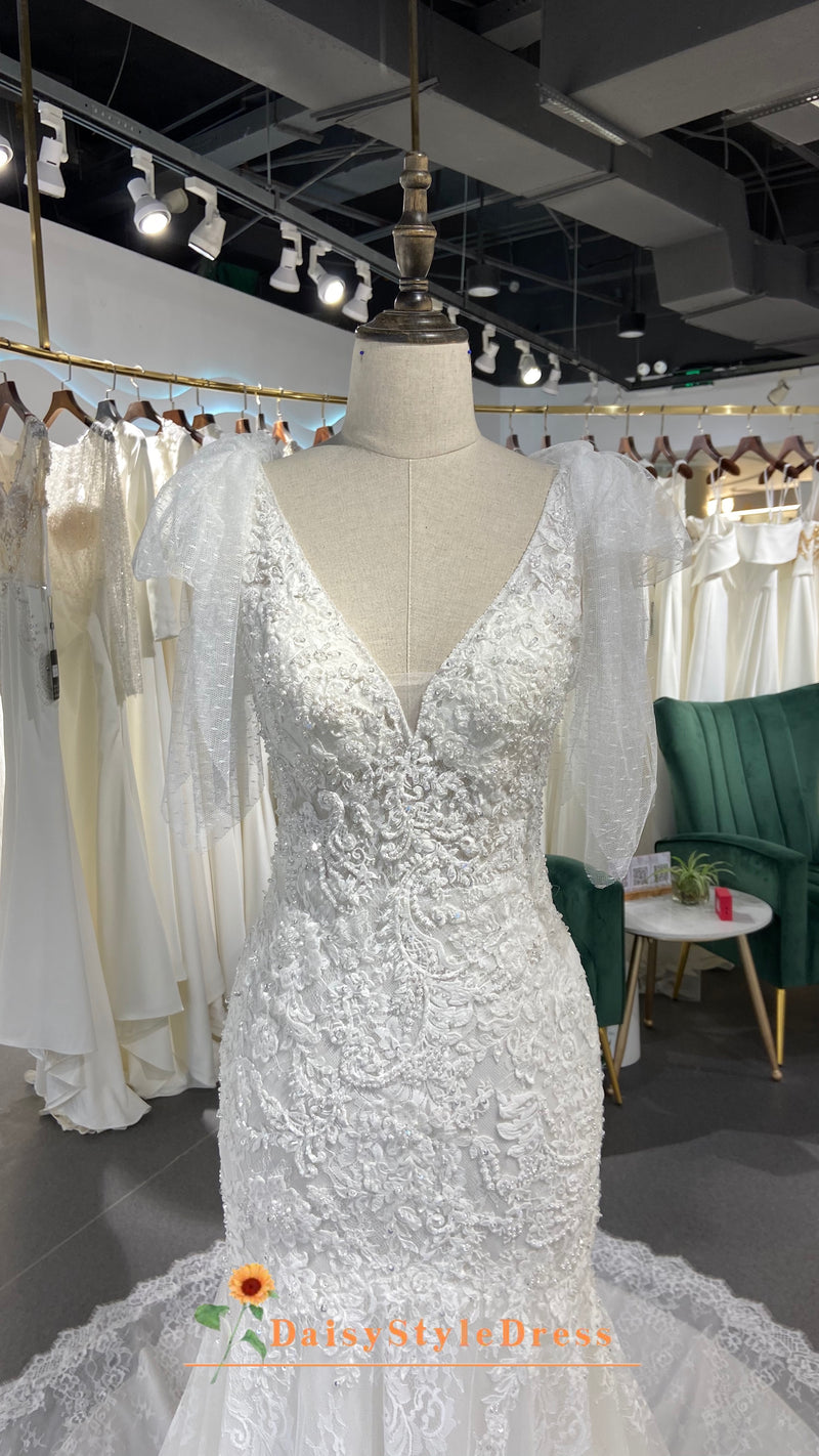 Classic Mermaid Lace Wedding Dress