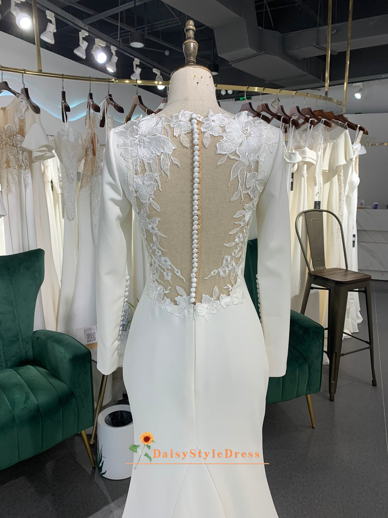 Classic Mermaid Wedding Dress