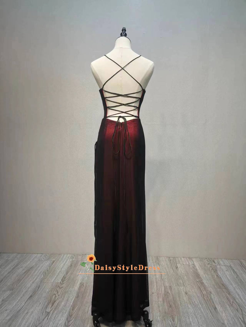 Criss Cross Back Dinner Party Dress