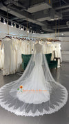 Criss Cross Back Fit and Flare Ivory Wedding Gown