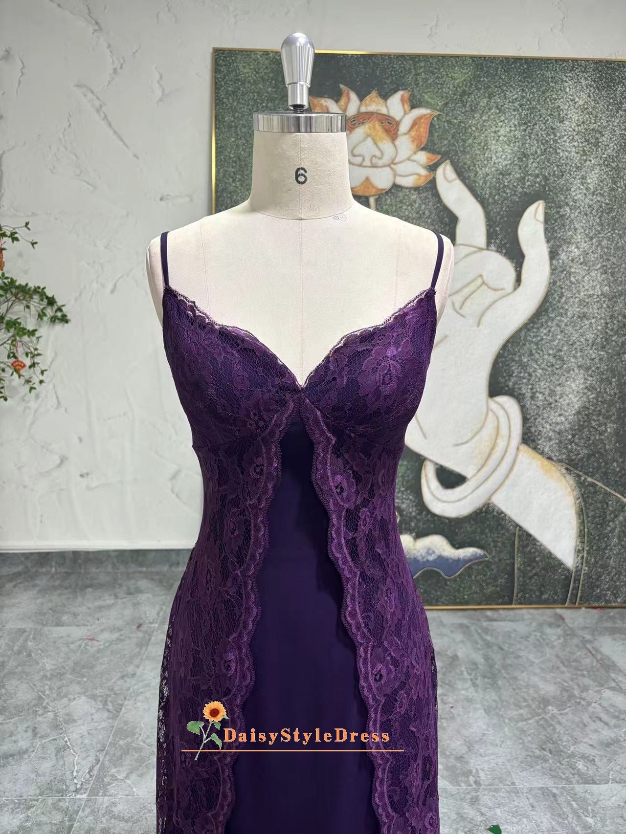 Vintage Deep Purple Prom Dress – daisystyledress
