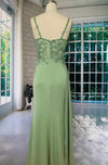 Vintage Slit party dress