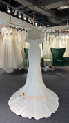 Fit and Flare Boho Sleeve Wedding Dress
