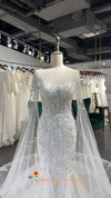 Fit and Flare Ivory Wedding Dress