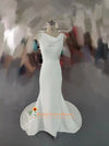 Low Back Wedding Dress