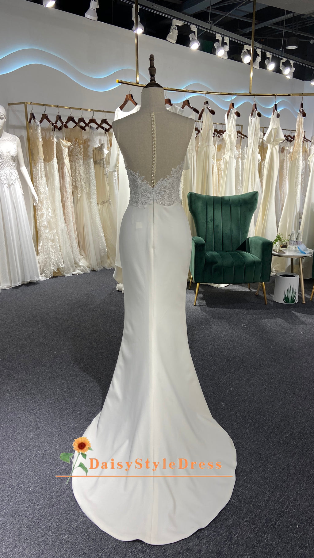 Fit and Flare Summer Wedding Dress
