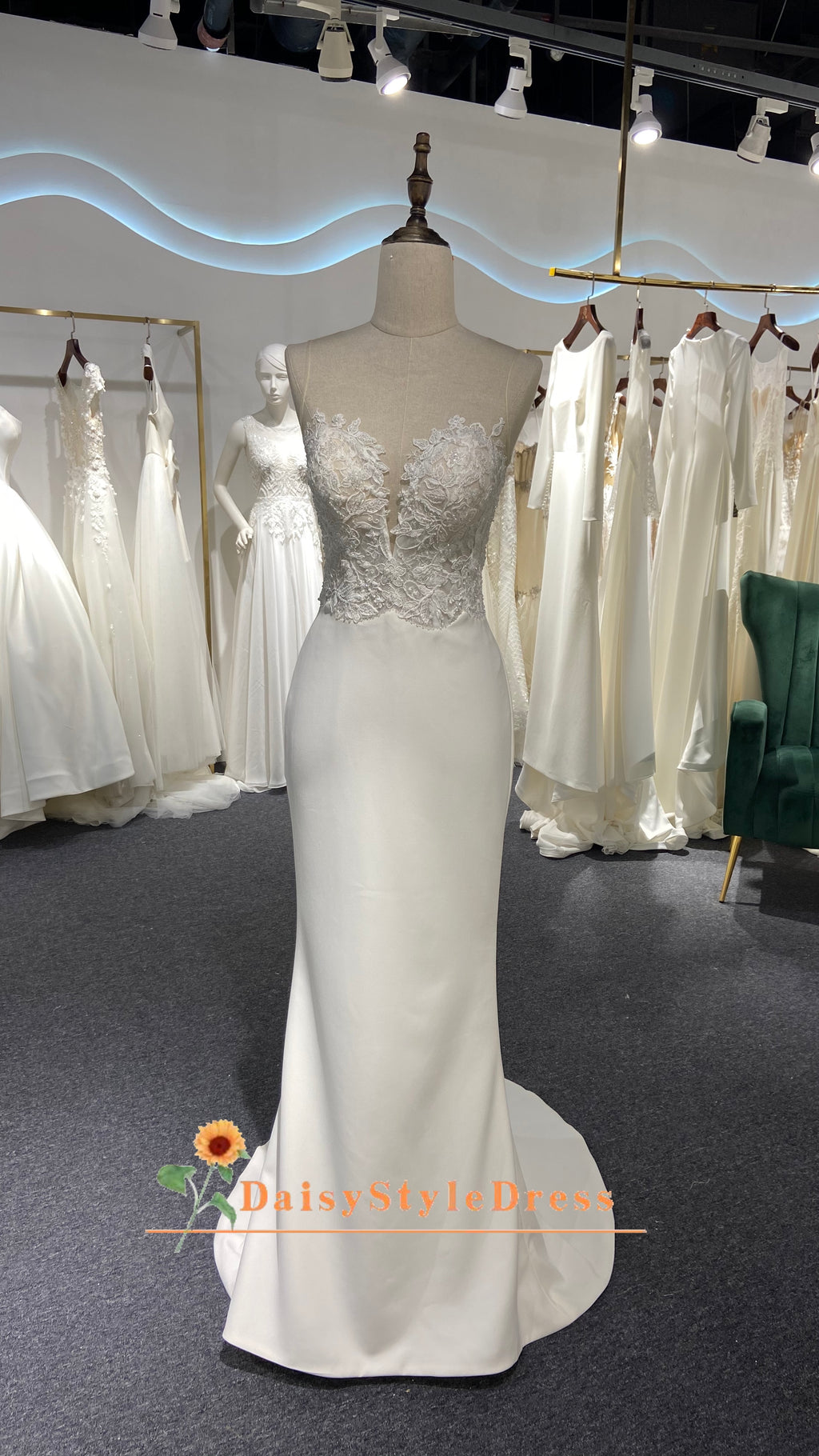 Fit and Flare Summer Wedding Dress