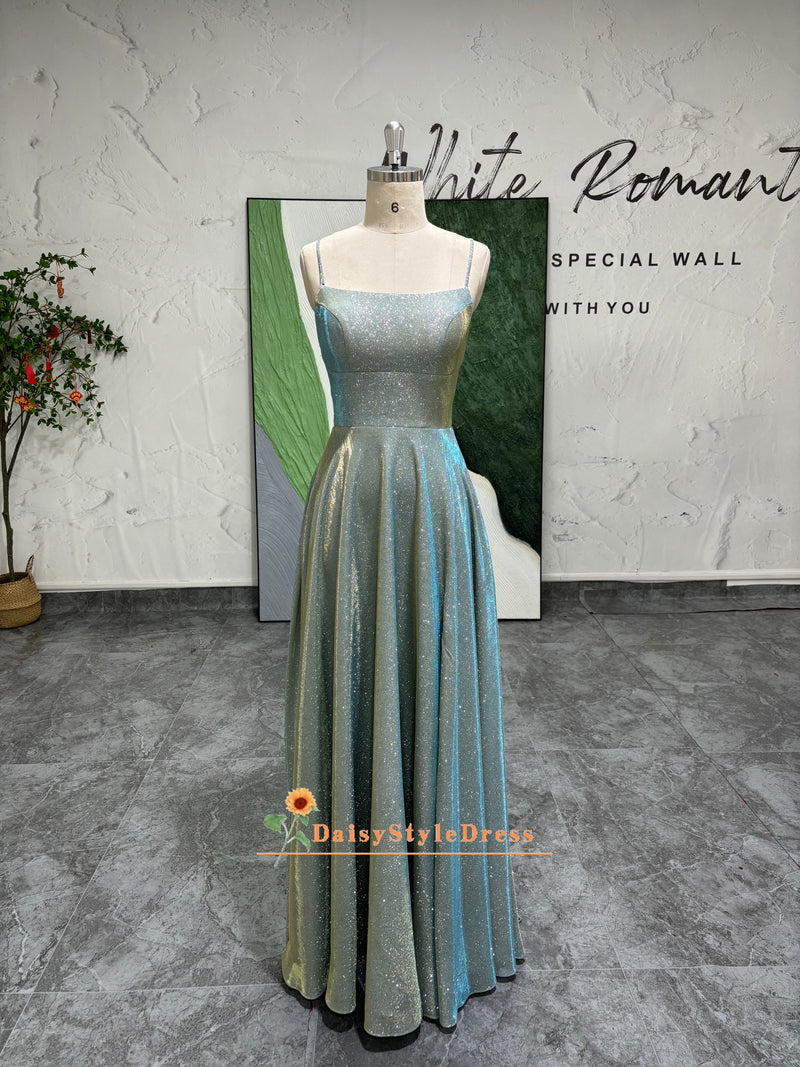 Green Sparkle Party Dress
