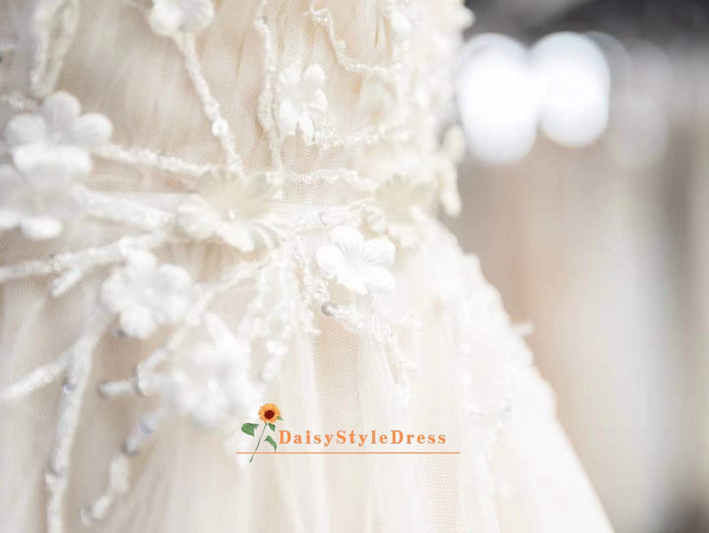 High Quality Soft Tulle Wedding Gown