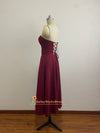 Tea Length Sweetheart Neckline Formal Party Dress