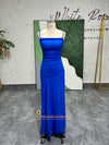 Klein Blue Prom Dress