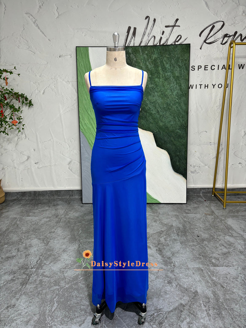 Klein Blue Prom Dress