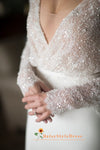 Lace Sequins Wedding Dress