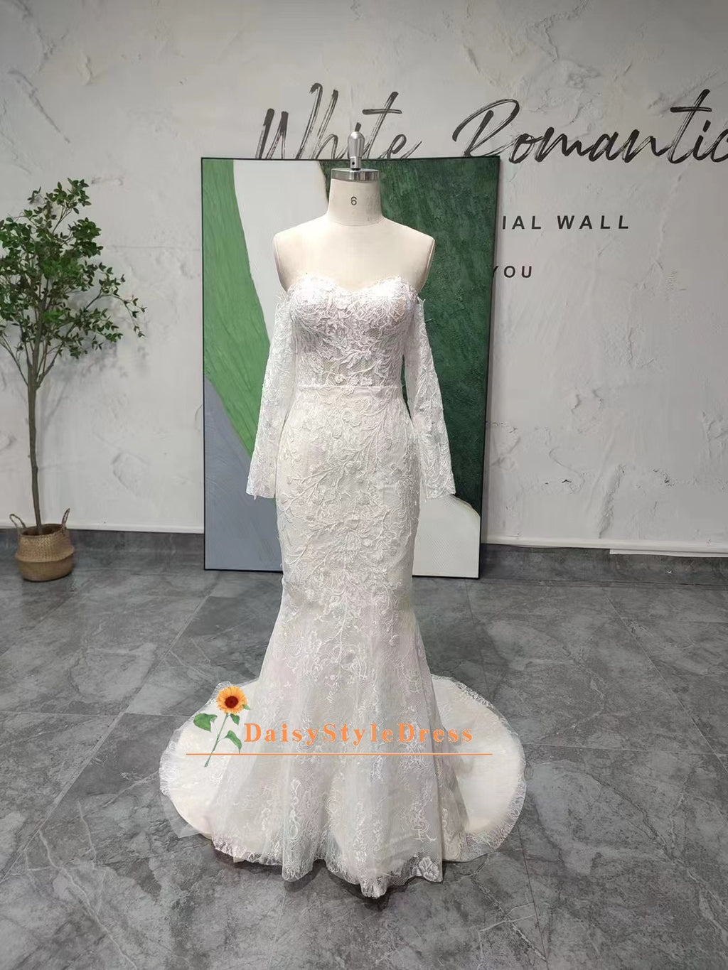 Mermaid Lace Wedding Dress