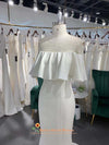 Mermaid Ruffle Wedding Dress