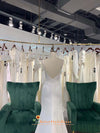 Mermaid V-Back Wedding Gown
