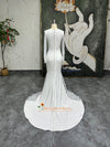 Modest Long Sleeve Wedding Dress