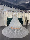 Modest Long Sleeve Wedding Dress