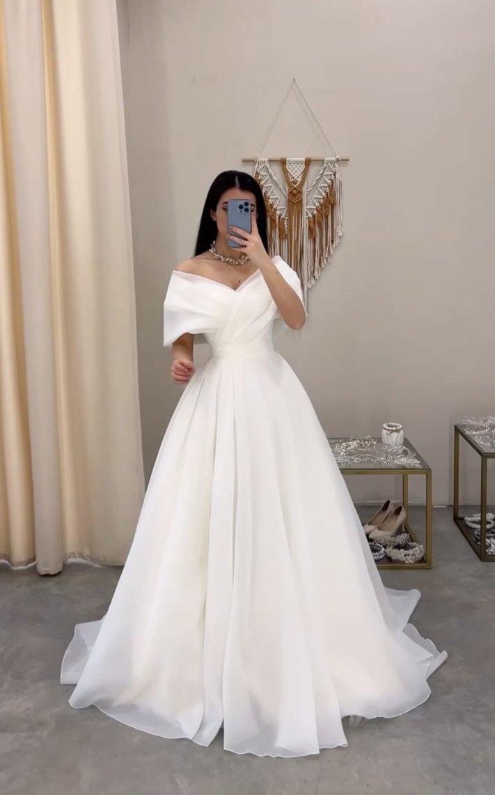 Virgil Abloh Off White Floral Off The Shoulder Wedding Dress