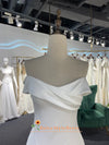Off Shoulder Wedding Dress