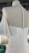 Mermaid Sequin Wedding Dress