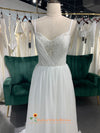 Sexy Back Summer Wedding Dress
