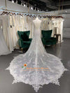 Sheer Back Lace Wedding Dress
