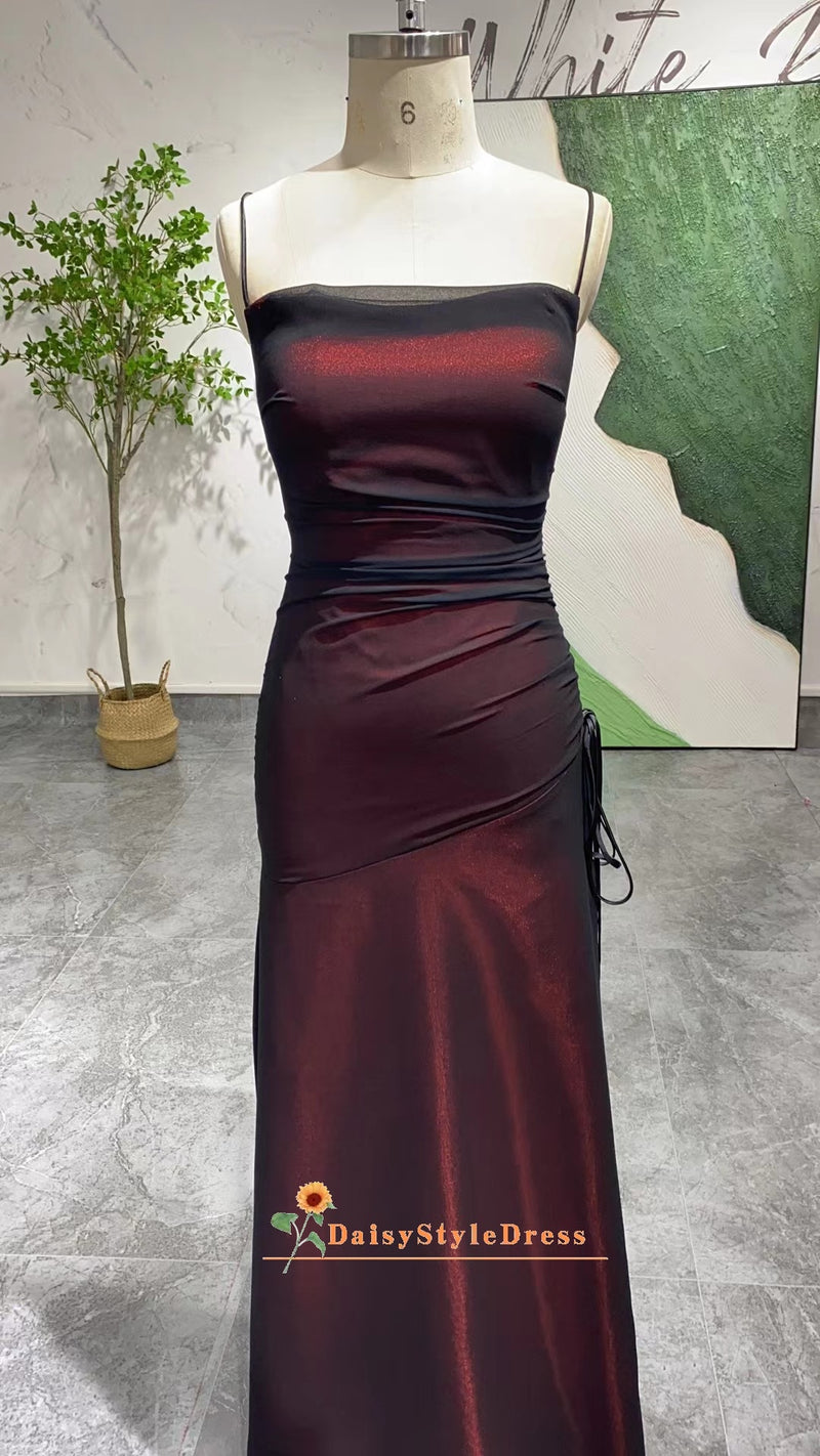 Black And Red Party Dress