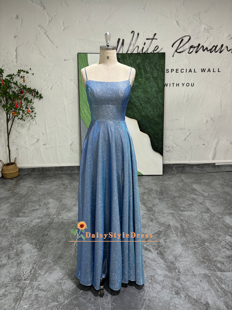 Sparkle Blue Party Dress