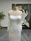 Square Neckline Bridal Gown