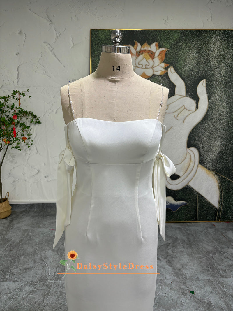 Square Neckline Bridal Gown
