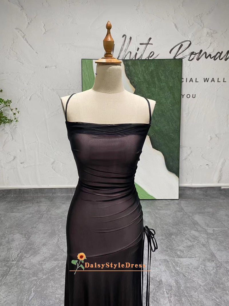 Square Neckline Prom Dress