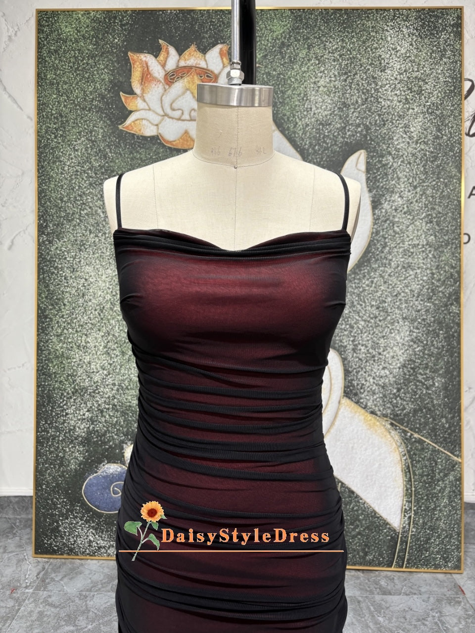 Spaghetti Straps Mini Prom Dress