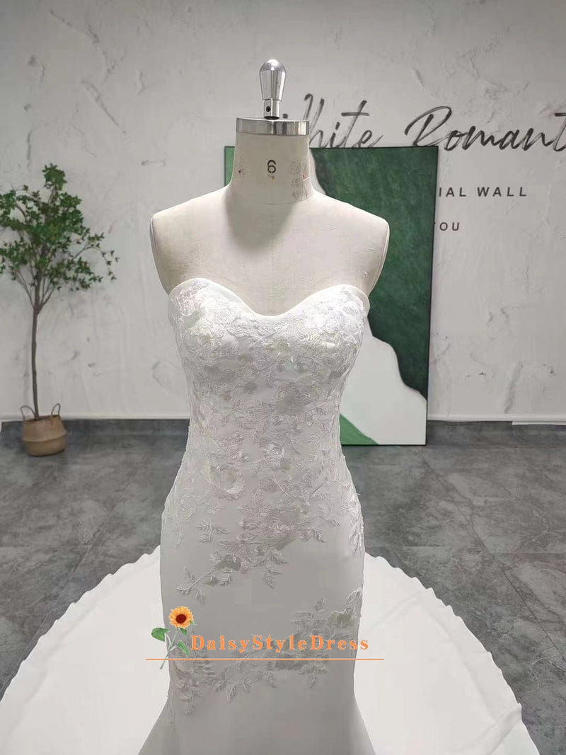 Strapless Wedding Dress