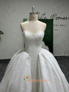 Strapless Sparkle Wedding Dress