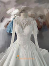 Long Sleeve Lace Wedding Dress