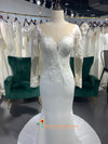 Sweetheart Neck Lace  Wedding Dress