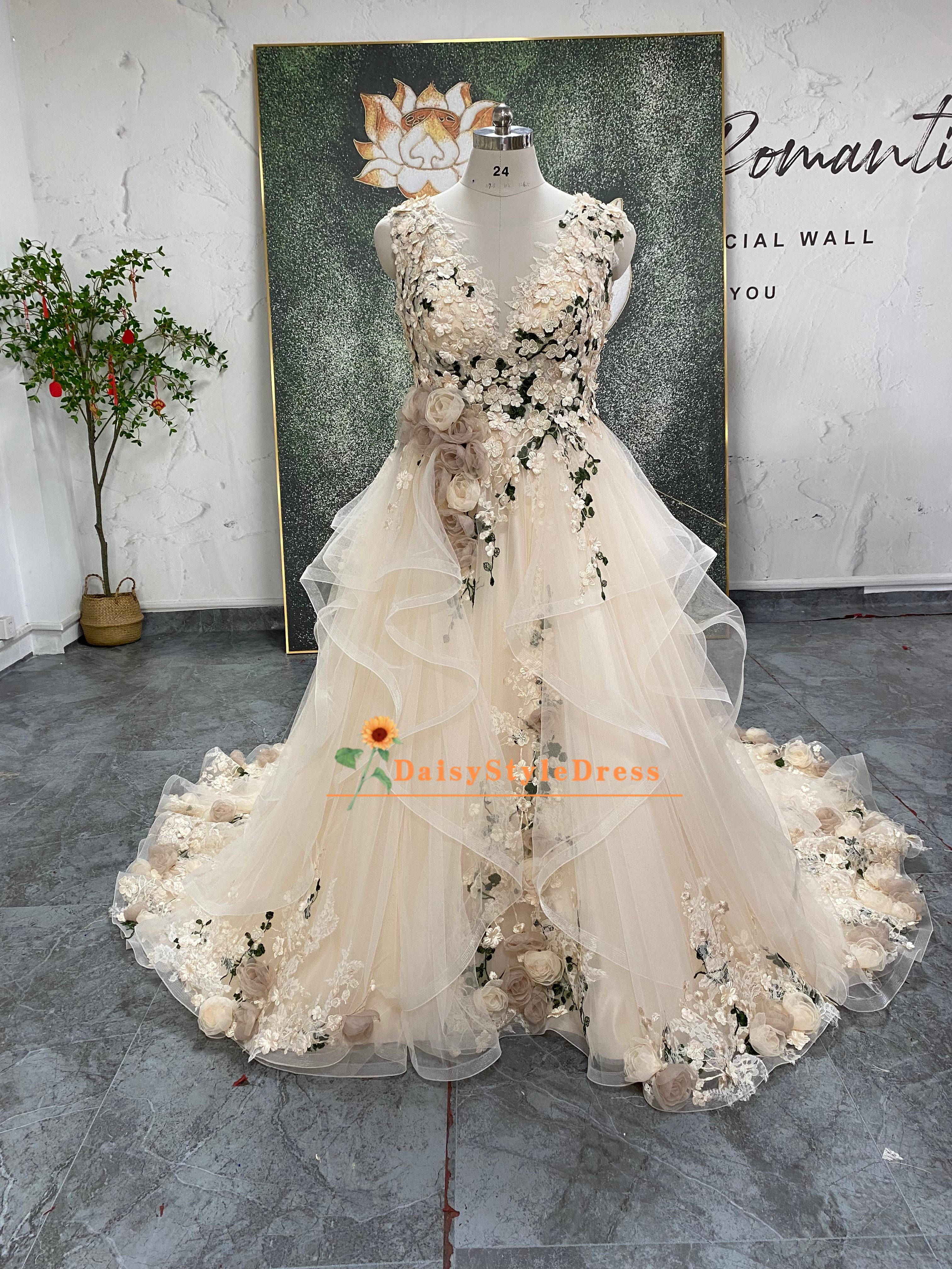 strapless open back dress Dream Sparkly Wedding Dress with Long Sleeves A-line Plus Size 2024  Boom  Blush